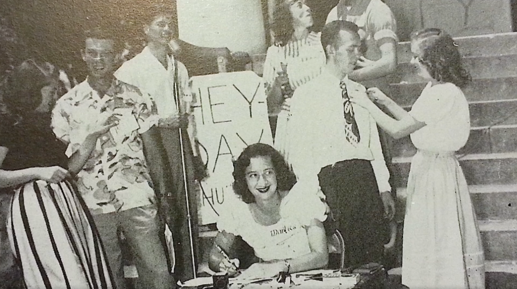 Library Archive photo of Auburn's Hey Day in the 1970s